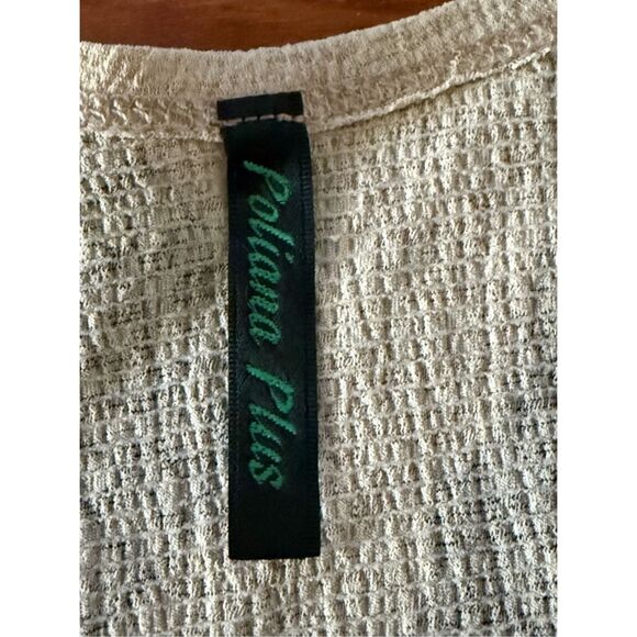 Poliana Plus Eiffel Tower Print Travel Kimono-Cardigan SZ 3X - Picture 10 of 10